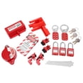 thumbnail image 1 of Padlocks Set, Rustproof Strong Practical Electrical Lockout Tagout Kit  for Industrial, 1 of 8