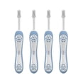 thumbnail image 1 of Chicco Set 4 piezas Cepillo Dental 6-36 Meses Azul, 1 of 9