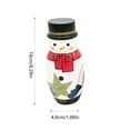 thumbnail image 3 of Darzheoy Christmas Decorations 5 Layer Snowman Russian Nesting Doll Santa Claus Birthday Gift Wooden Crafts Gift Toy, 3 of 6