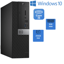 Pre-Owned Dell Optiplex 3050 Desktop Computer | Quad Intel i5 (3.2) | 8GB DDR4 RAM | 250GB SSD Solid State | Windows 10 Professional | Home or Office PC