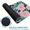 thumbnail image 6 of Long Mouse Pads for Desk,Pioneer Flower Floral Print Pattern Desk Mats on Top Of Desks, Desk Mouse Pad Extra Large with 3mm Non-Slip Base and Stitched Edge for Gaming,Office,Work,Home 31.5"x11.8", 6 of 6