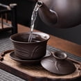 thumbnail image 4 of Juego de Té de Arcilla, Tetera, Tazón Cubierto, de Té, Tazón Grande Cubierto, Tazón de Té Doméstico, Tazón Cubierto para Preparar Té, 4 of 5
