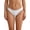 White, variant on Women Low Rise Swim Bottoms - Moderate Coverage Bikini Brief Bathing Suit Bottoms