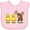 AD-Pink, variant on Inktastic Duck Duck Moose? Boys or Girls Baby Bib