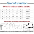thumbnail image 4 of IWRICH Platform Sandals for Women Summer Casual Bohemian Sandals Beach Vacations Open Toe Sandals with Elastic Ankle Straps Beige 7, 4 of 8
