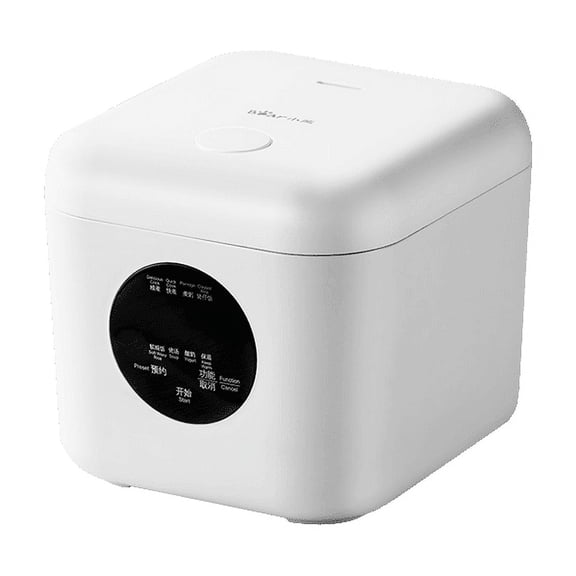 Bear 2L Electric Rice Cooker, White - Automatic Shut-Off