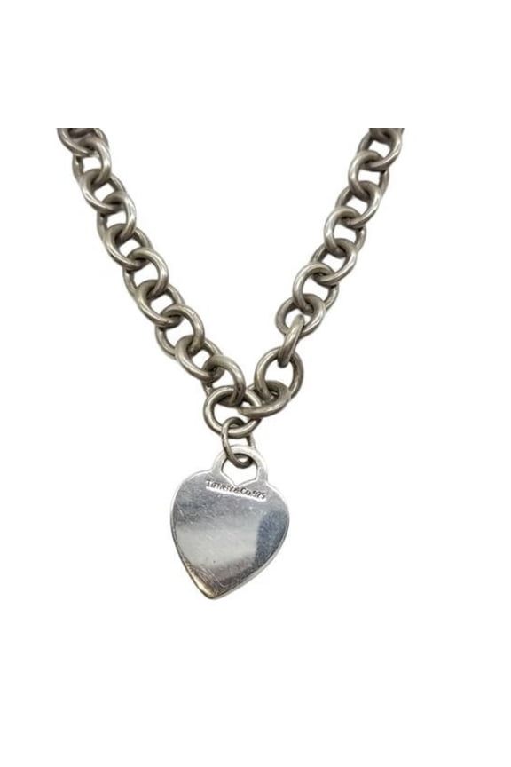 Pre-Owned Tiffany & Co. Return to Heart Necklace, Sterling Silver (SV925), Women's