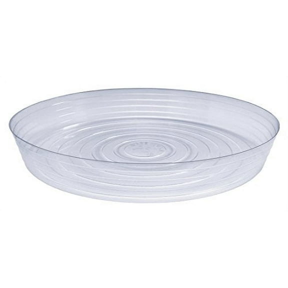 CWP CW-2500N Vinyl Plant Saucer, 25-Inch Diameter, Clear