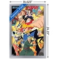 thumbnail image 3 of One Piece: Fishman Island - Pirate Crew Wall Poster, 14.725" x 22.375" Framed, 3 of 4