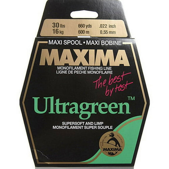 Maxima America 660 yd Maxi Spool Fishing Line, Green