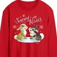 thumbnail image 2 of Disney Bambi - Christmas - Snowy Bunny Kisses - Men's Long Sleeve T-Shirt, 2 of 4