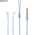 thumbnail image 2 of HIFIHEAR MMCX/2Pin/QDC 16 Core Braided Silver Plated Earphone Balanced Cable, 2 of 8