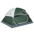 thumbnail image 4 of Camel Crown 3-4 Person Dome Tent Waterproof Camping Tents Outdoor Travel Backpacking Tent,Green Gray, 4 of 8