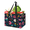Multicolor 4, variant on CURLYOOT Bow Seashell Purple Reusable Grocery Bag, Foldable Shopping Tote Bag with Reinforced Handles, Large Kitchen Grocery Bags for Shopping Groceries Picnic