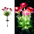 thumbnail image 2 of Bdday Solar Lights Solar Powered Peony Flower Lamp Led Simulation 7-Head Silk Peony Flower Ground Insertion Lamp Courtyard Decoration Lamp Outdoor Solar Lights, 2 of 3