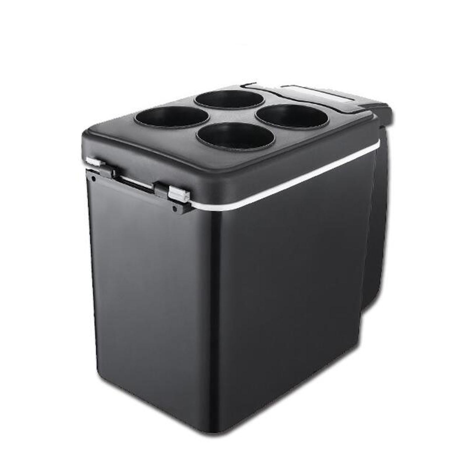 Fiocias 6L / 8 Can Portable Mini Car Fridge Refrigerator, Electric Cooler and Warmer AC