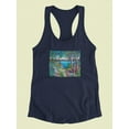 thumbnail image 3 of Artshine Retreat Racerback Tank Women -Mellissa Read Devine Designs, Female Medium, 3 of 4