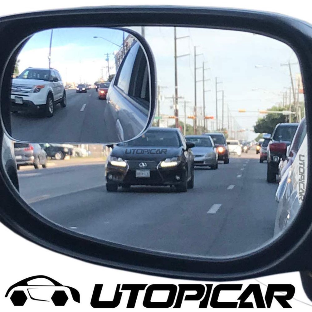 Blind Spot Mirrors.XLarge for SUV, Truck, and Pickup Engineered by