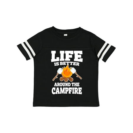 

Inktastic Life is Better Around the Campfire Boys or Girls Toddler T-Shirt