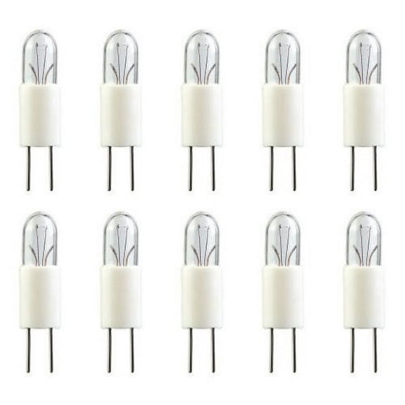 CEC Industries #7381 Bulbs, 6.3 V, 1.26 W, G3.17 Base, T-1.75 shape (Box of 10)