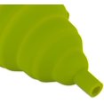 thumbnail image 2 of Silicone Funnel Collapsible, Dishwasher Safe, 5.25x4.25x5.75" Fully Extended, Green, 2 of 5