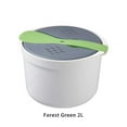 thumbnail image 4 of pitrice Home Office Hotel Portable Microwave Oven Rice Cooker Food Grade Steamer Pot Household Cookware Kitchen Gadget Green, 4 of 8