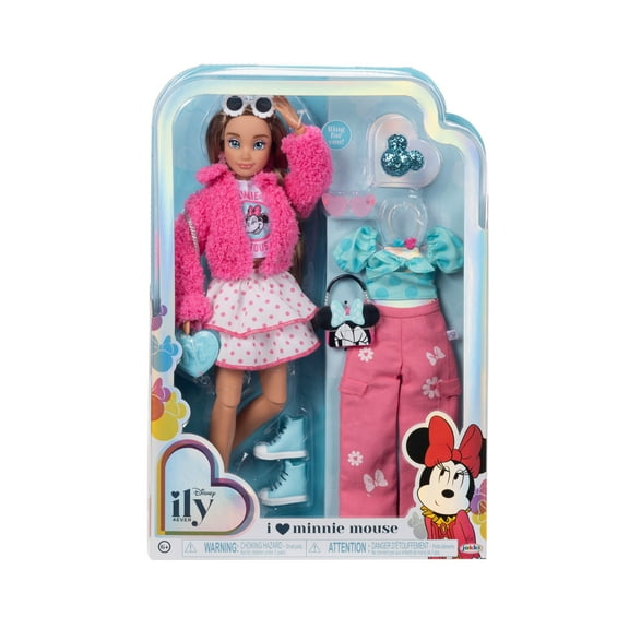 Disney Ily 4EVER I Love Minnie 12 inch Fashion Forward Doll with 2 Gorgeous Fashion Outfits