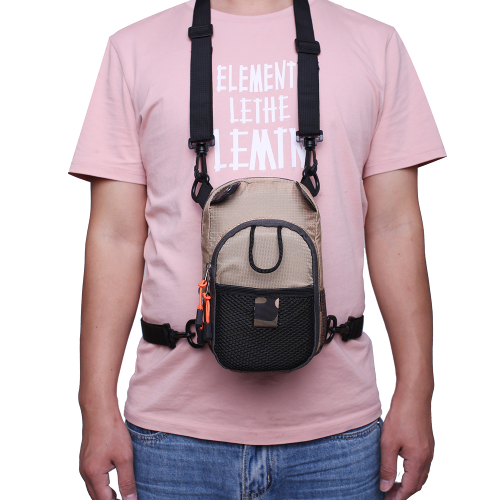 Kylebooker Small Fly Fishing Chest Bag Lightweight Waist Pack