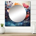 thumbnail image 1 of Designart "Landscape In Floral Alcohol Ink" Abstract Landscapes Square Mirror For Wall Decor - Large Beige Square Printed Wall Mirror Art - Square Modern Mirror - Wall Mounted Square Mirror, 1 of 5
