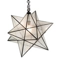 thumbnail image 5 of Meyda Tiffany 216258 Transitional One Light Pendant from Moravian Star collection in Bronze/Dark finish, 24.00 inches, 5 of 5
