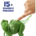 thumbnail image 4 of Mattel GFR16 Disney Pixar Toy Story True Talkers Rex Figure, 4 of 4