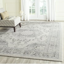 SAFAVIEH Carmel Dashiell Distressed Area Rug, Beige/Blue, 5'1" x 7'6"