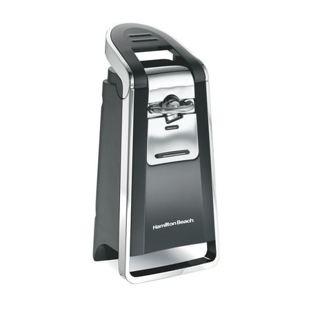 Hamilton Beach Smooth Edge Automatic Electric Can Opener, Black & Stainless