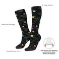 thumbnail image 5 of Picia Women Crew Soft Moisture-wicking Socks Galaxy Pattern Design Cotton Socks, One Size fit All, 5 of 9