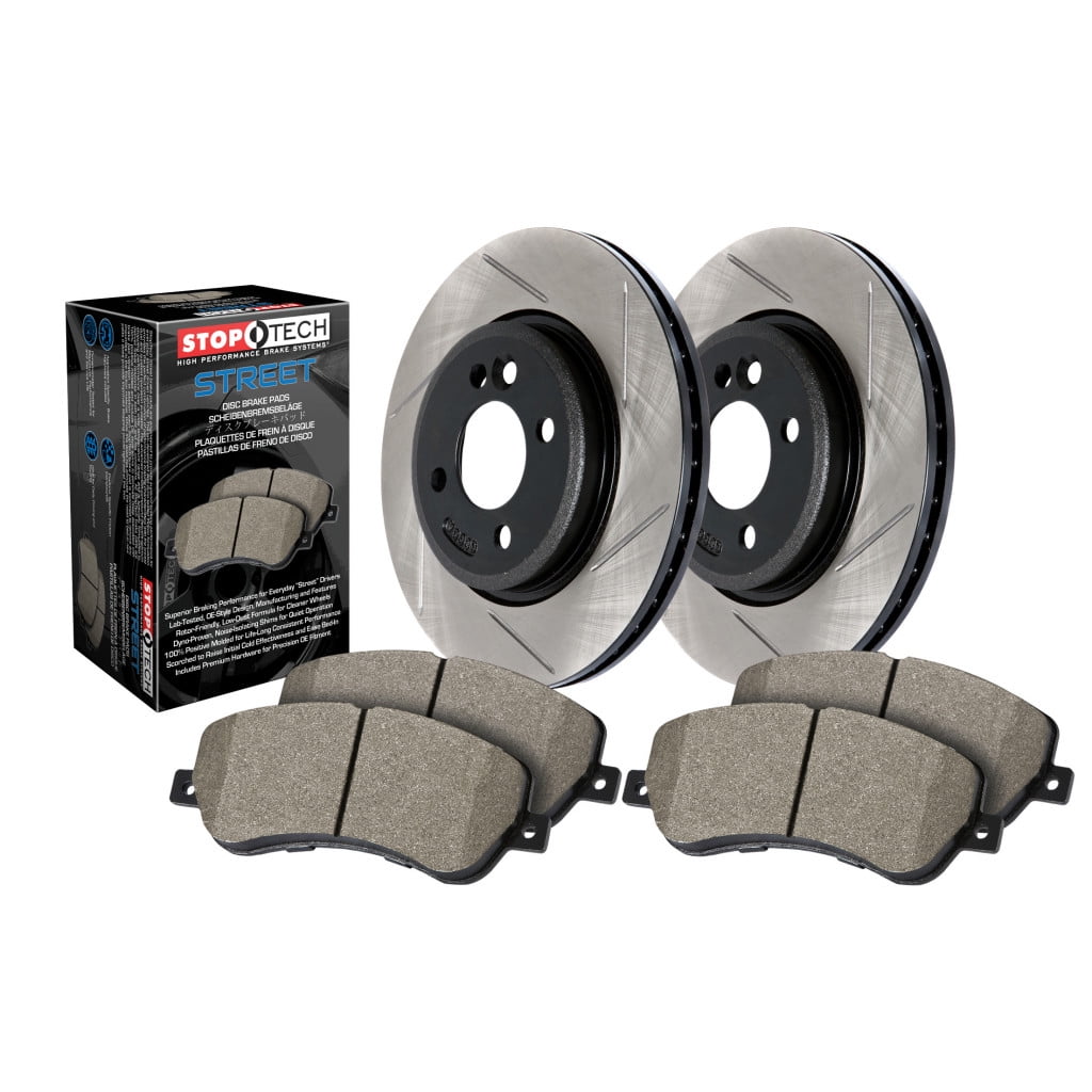 Stoptech 937.51033 Street Axle Pack Front Slotted Stoptech 937.51033 Street Axle Pack Front Slotted