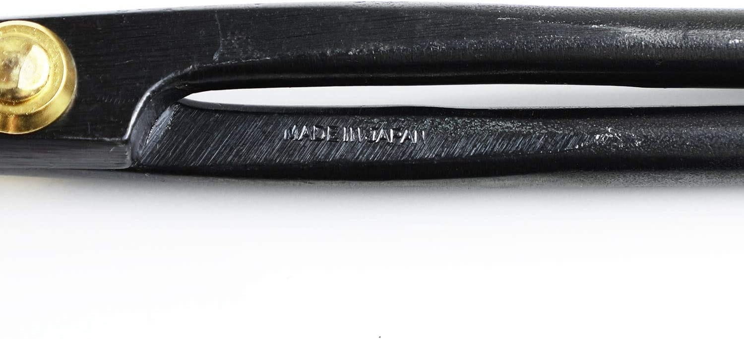 Wazakura Twig Bonsai Scissors Long Handle Black 8-1/4" Made in Japan