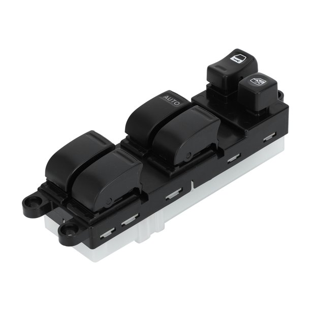 Interruptor de ventana eléctrica Unique Bargains No. 254015M000 para el lado del conductor delantero izquierdo para Nissan Sentra 2000-2006 Negro