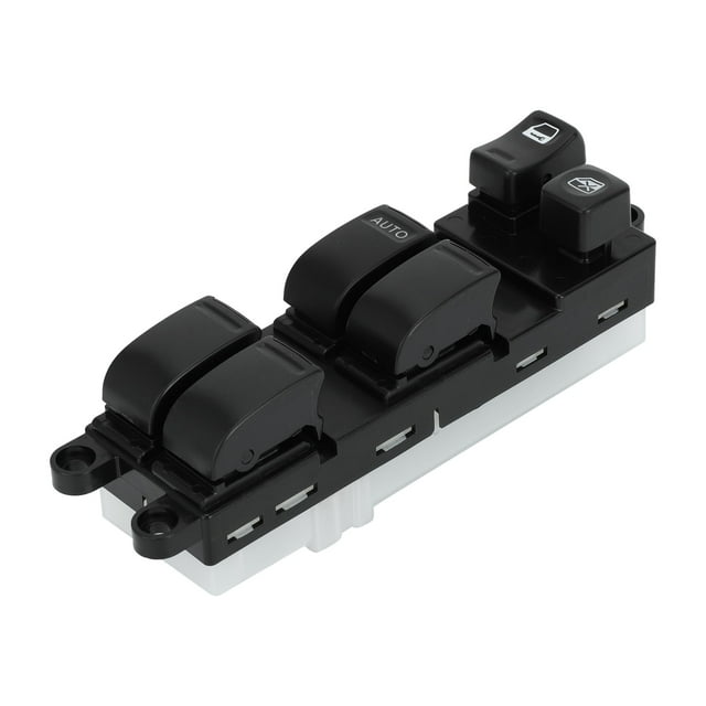 Interruptor de ventana eléctrica Unique Bargains No. 254015M000 para el lado del conductor delantero izquierdo para Nissan Sentra 2000-2006 Negro