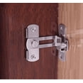 thumbnail image 3 of Pestillo de puerta Hebilla Cerradura de perno Ángulo de 90 grados para puerta y ventana Barra de bloqueo deslizante Perno Pestillo deslizante de granero, 3 of 4