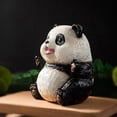 thumbnail image 4 of Estatuilla de Panda Estatua de Panda Adorno de Escritorio Moderno Adorno de Panda Modelo de Panda para Gabinete de Entrada Oficina Decoración del, 4 of 9