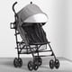 thumbnail image 2 of Jeep PowerGlyde Plus Stroller by Delta Children Lightweight Travel Stroller with Smoothest Ride, Aluminum Frame, 4-Position Recline, Extra Large Storage Basket, Grey, 2 of 5