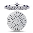 thumbnail image 2 of Furvclv Shower Head High Pressure Chrome Plated Finish Adjustable Angles Anti-Clogging Rubber Nozzles Fixed Showerhead 8 Inch, 2 of 7