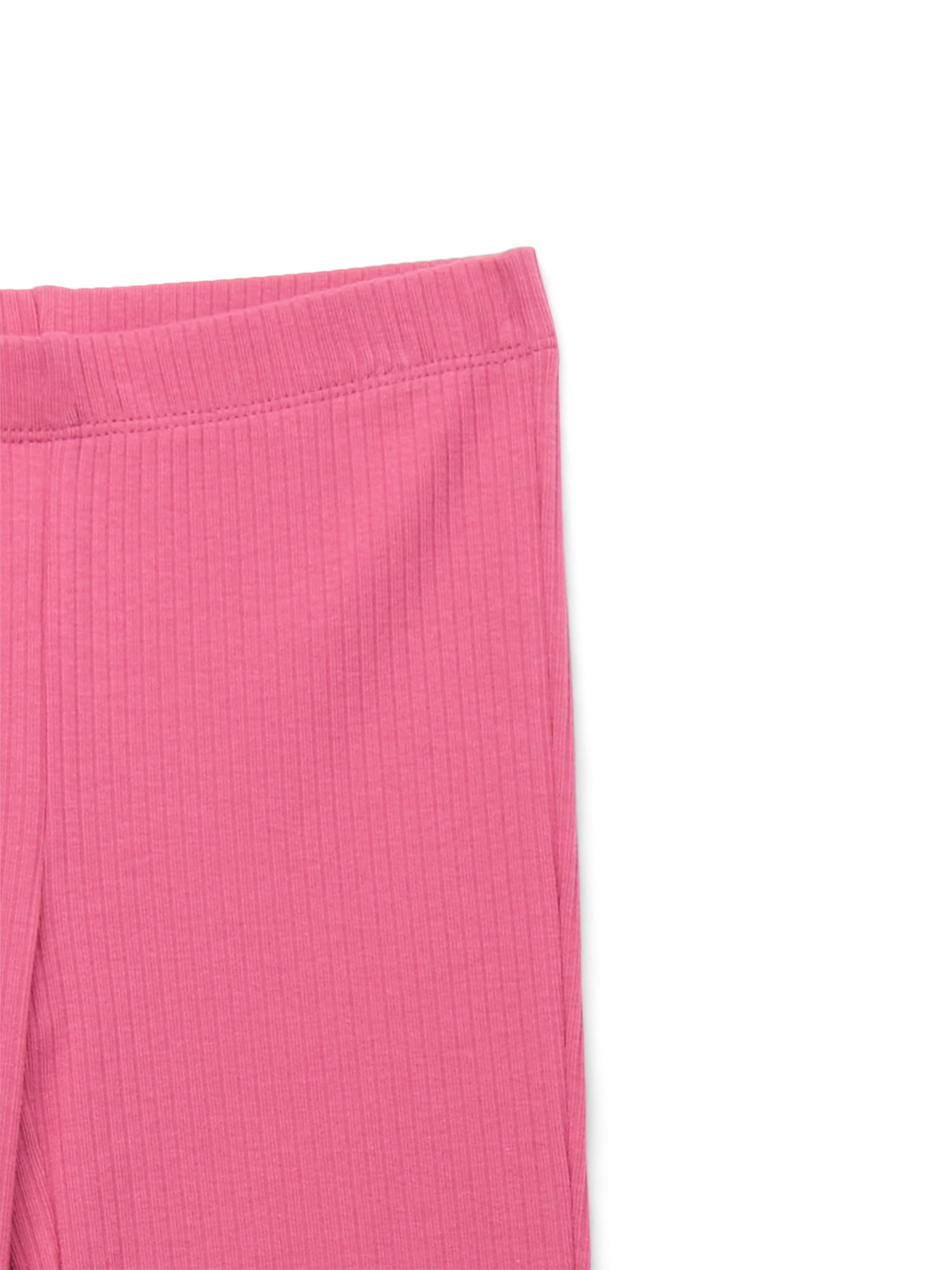 Wonder Nation Girls Ribbed Flare Pants, Sizes 4-18 & Plus