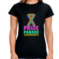 thumbnail image 1 of Pride Parade Shirt LGBTQ Pride Rainbow Graphic Tees Gay Shirts for Women, 1 of 6