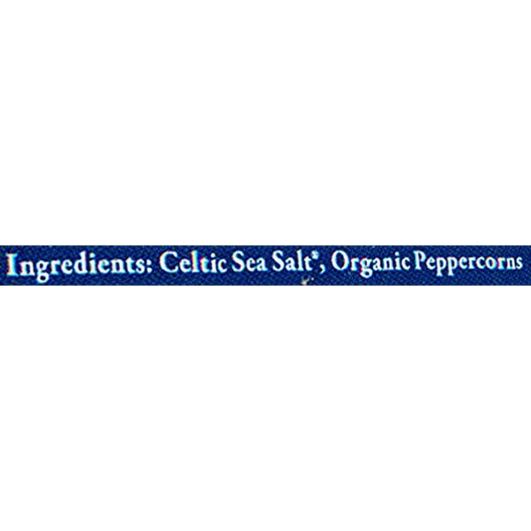 Celtic Sea Salt, Mini Mixed Grinder Set, Light Grey Celtic Salt & Pepper  Grinder, 2.9 oz (82 g) (Discontinued Item)