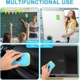 thumbnail image 3 of 3 Pcs Washable Chalkboard Eraser, Magnetic Chalkboard Eraser, Whiteboard Eraser, Dry Eraser, Reusable Chalk Eraser for Chalk, Markers, Classroom, Home, 3 of 5