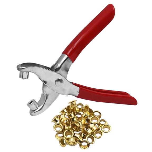 Heavy Duty Leather Punching Pliers Carbon Steel Leathercraft Hole Puncher For Belts Making Metal Grommets Paper Craft