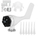 thumbnail image 3 of 1600W Small Wind Generator, Reliable 6 Blades Practical Wind Generator, For Terraces Boats White,Black,Blue, 3 of 8