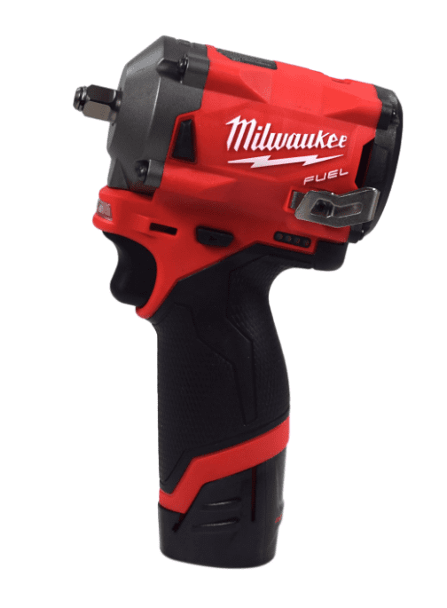 Milwaukee 2554-22 - M12 Fuel 3/8" 12V 2.0Ah Li-Ion Cordless Stubby Impact Wrench Kit