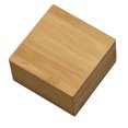 thumbnail image 3 of Square Wooden Jewelry Box Bamboo Jewelry Storage Box, 3 of 7